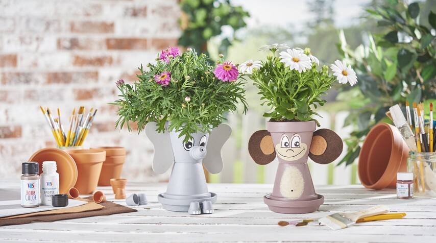 Clay pot animals | Knutselwinkel VBS Hobby Clay pot animals | Knutselwinkel VBS Hobby