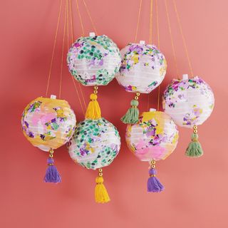 Lampen met Decopatch