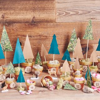 Advent Calendar Winter Forest