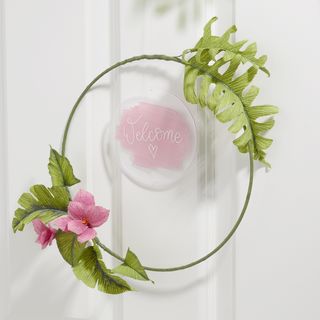 Tropische decoratieve ring