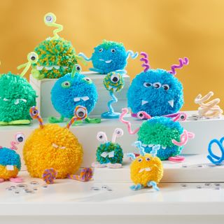 VBS Handicraft set "Pompon monster"