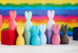 Colourful bunny gang