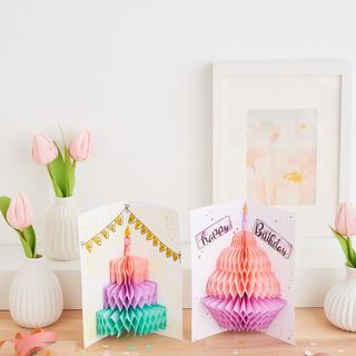 musikkarte mit pop-up