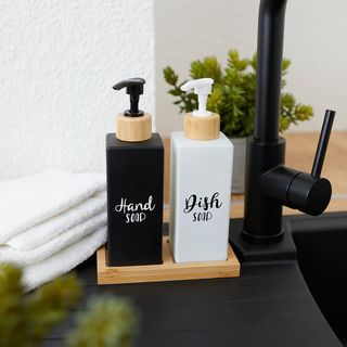Customize a Soap Dispenser Set with a Decal