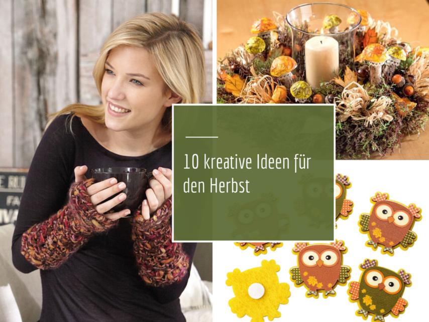 10 kreative Ideen zum Selbermachen im Herbst