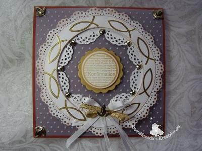 Konfirmationskarten kreativ gestalten Karten zur Konfirmation und Kommunion kreativ gestalten