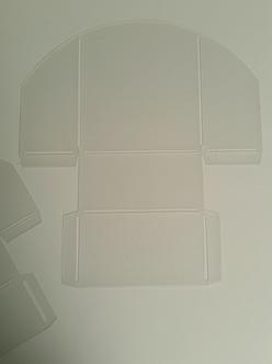 Schablone Geschenkbox Schablone für Geschenkboxen VBS