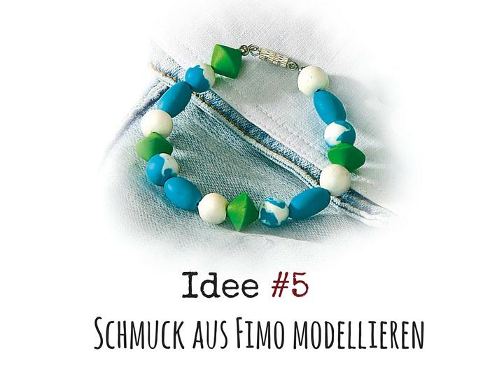 Einfach Schmuck selber machen aus Fimo Einfache Ideen zum Selbermachen von Schmuck mit Fimo
