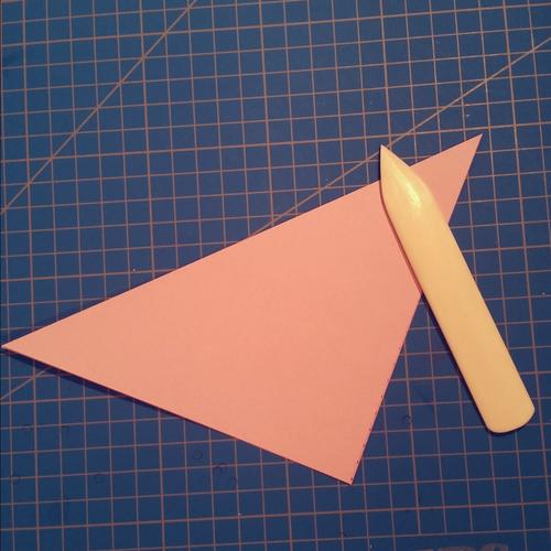 Handleiding Origami vouwen Hart met Vak