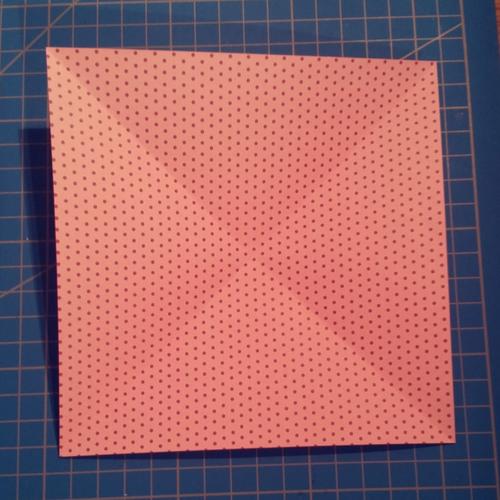 Handleiding Origami vouwen Hart met Vak
