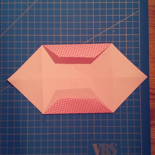 Handleiding Origami vouwen Hart met Vak