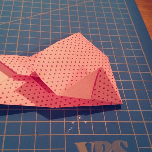 Handleiding Origami vouwen Hart met Vak