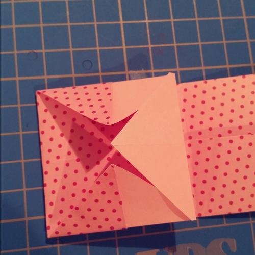 Handleiding Origami vouwen Hart met Vak