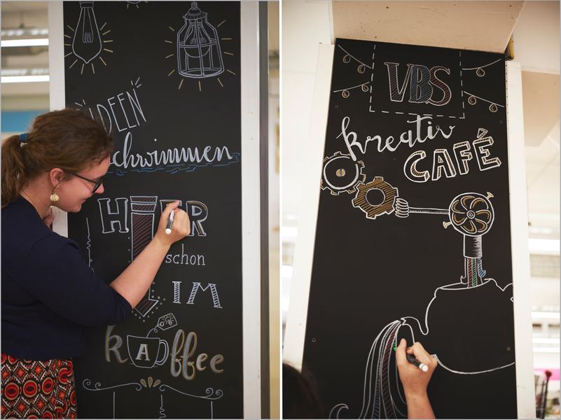 Kreativ-Café Beispiele VBS Kreativ Café im Bastelmarkt Verden Beispiele