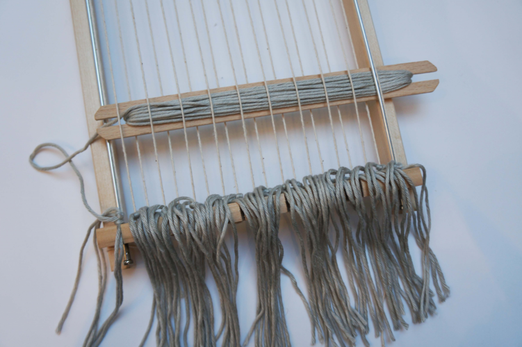 Weaving with a loom