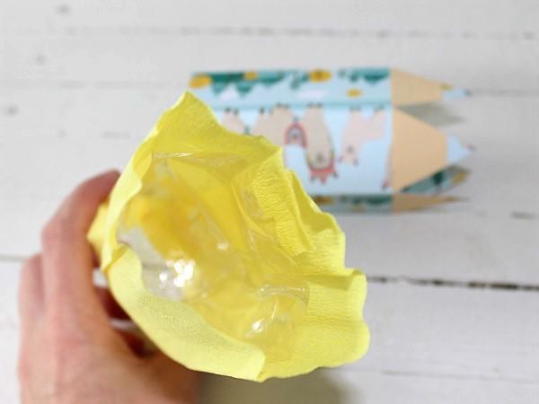 Bleistift Schultüte zur Einschulung: Krepppaier 2.0