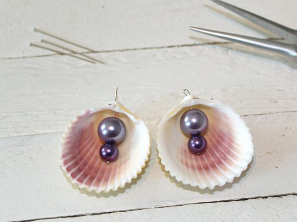 Prachtige schelpsieraden van eigen schelpen