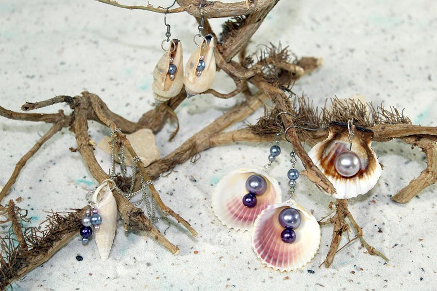 Zelf schelpsieraden maken. Gratis handleiding voor schelpkettingen en schelpoorbellen