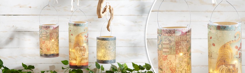 Decoupage Basteltechnik Decoupage
