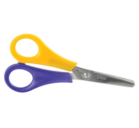 Scissors for children, left-handed, 13 cm