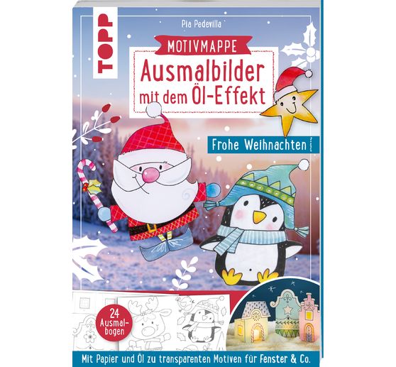 Book Ausmalbilder Mit Dem Ol Effekt Frohe Weihnachten Knutselwinkel Vbs Hobby