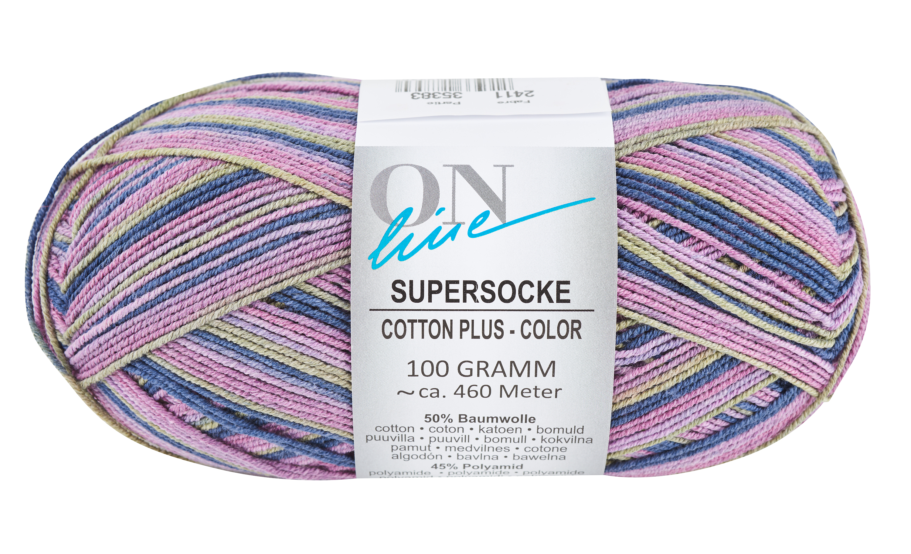 Online supersocke Cotton plus color
