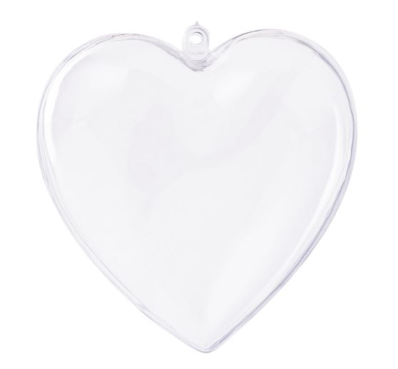 Acrylic-Shape "Heart", ca.10 cm