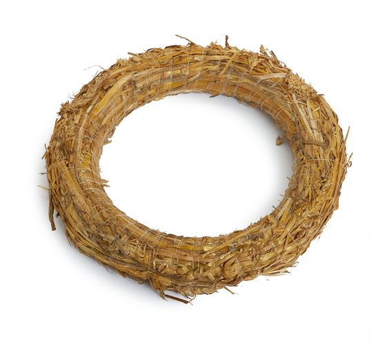 Straw wreath Ø 30 cm