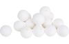 Cotton balls, white, Ø 30 mm, 15 pieces