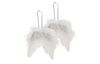 VBS Angel wings, white, 8cm, 2 pieces