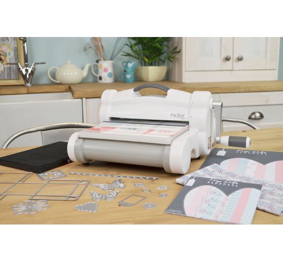 Sizzix Big Shot Plus Starter Kit White Gray Knutselwinkel Vbs Hobby