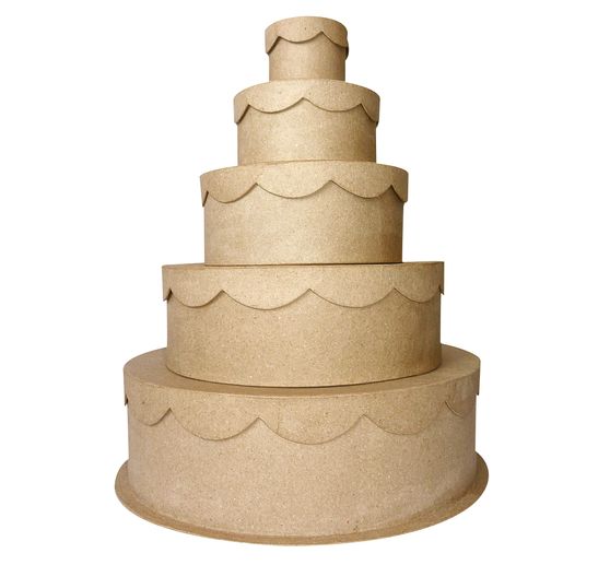 Boxed Set Cake Set Of 5 Paper Mache Knutselwinkel Vbs Hobby