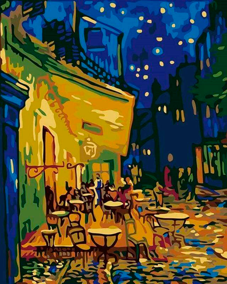 Painting cafe hot sale