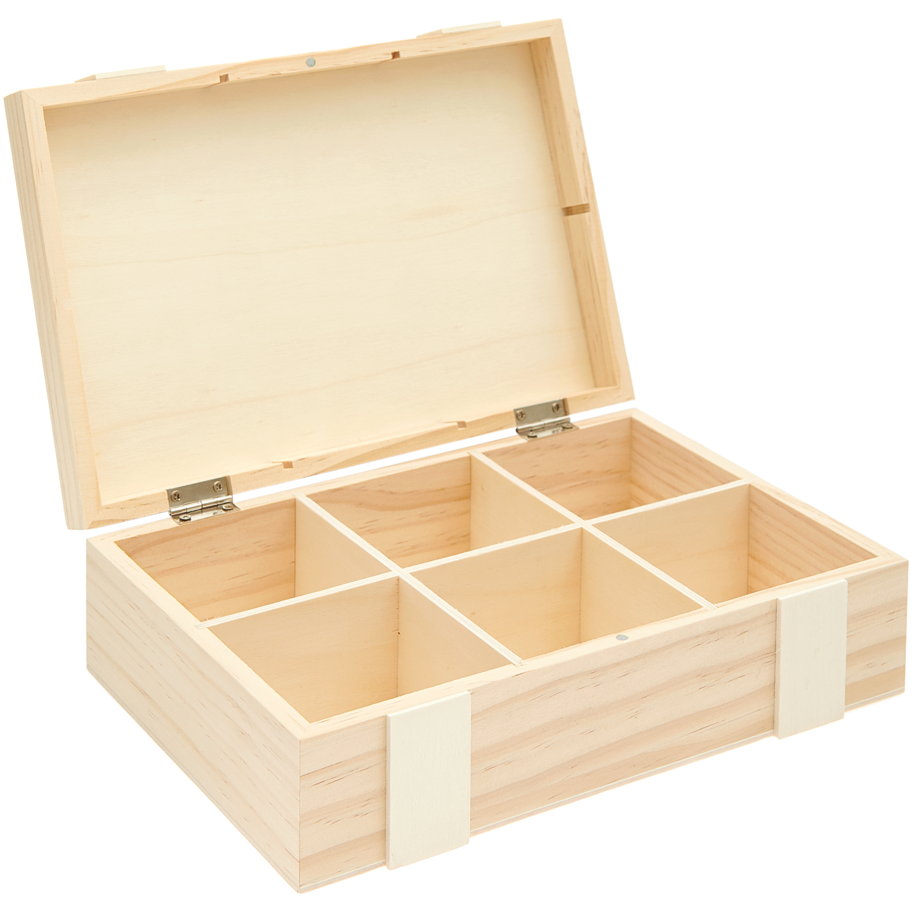 Houten kist Jersey Wit 80x40x48cm