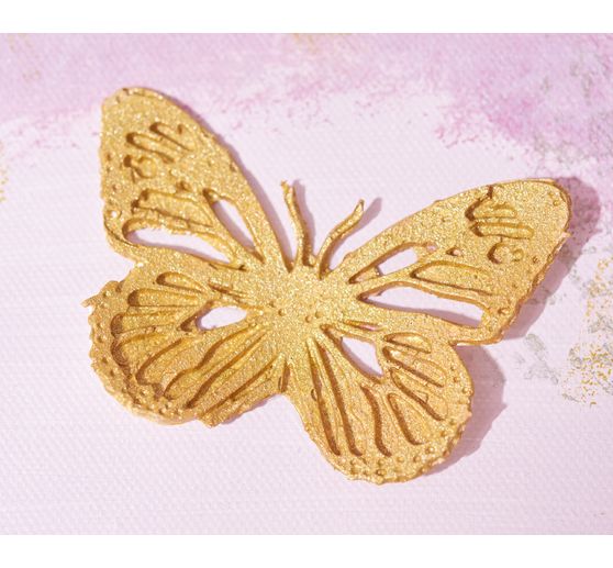 3D texture shape "Butterflies", A5