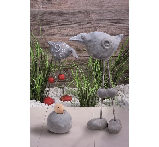 Concrete modeling clay, gray