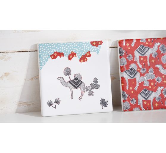 Décopatch papier "Flying Dots Lagune"