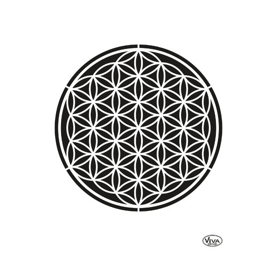 Sjabloon "Flower of Life"