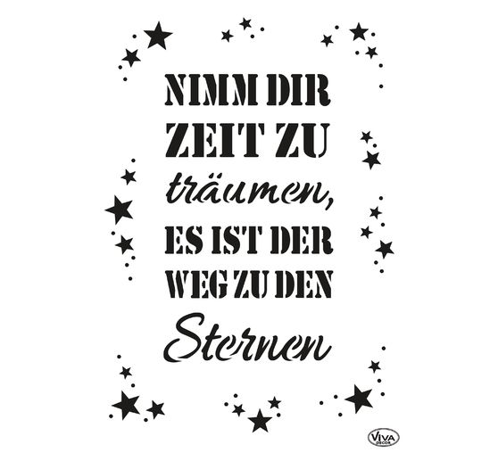 Stencil "Nimm dir Zeit"