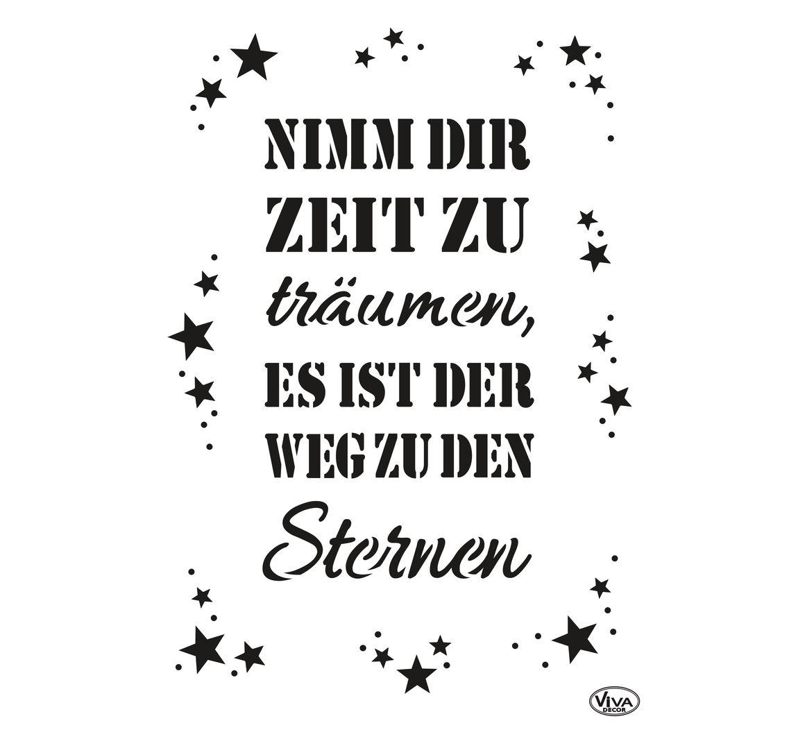 Sjabloon "Nimm dir Zeit"