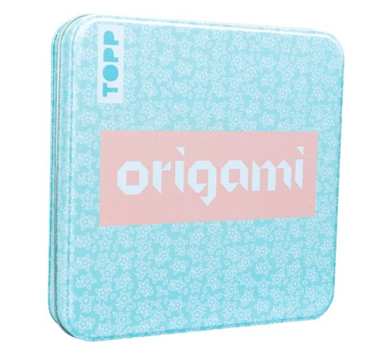 Origami-folders "Floral" met design doosje