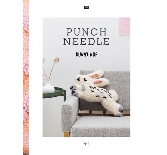 Rico Design Book Punch Needle No. 2 Bunny Hop