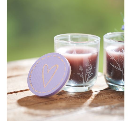VBS Pot met houten deksel, 2 stuks