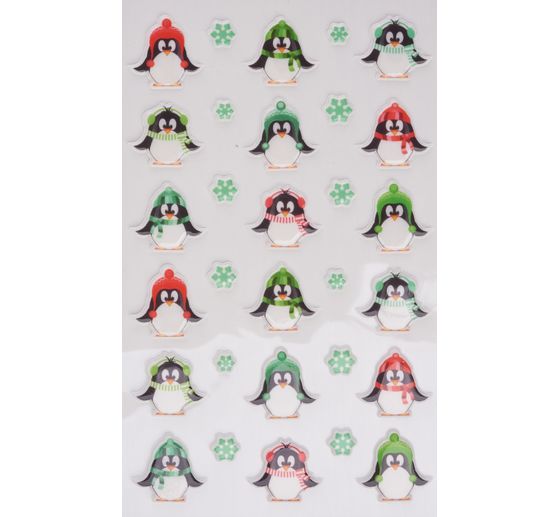Epoxy Sticker Assortiment "Kerstmis"
