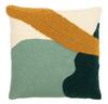 Rico Design Punch Needle Set pillow mustard/green
