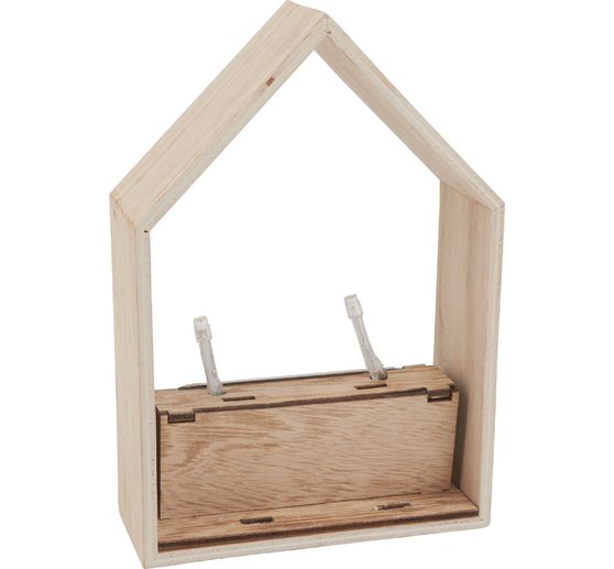 VBS wooden construction set "Winter house", 9 pcs.