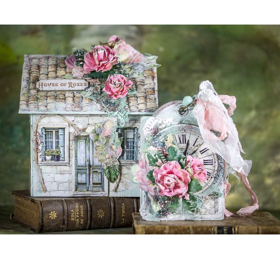 Scrapbook blok "House of Roses"