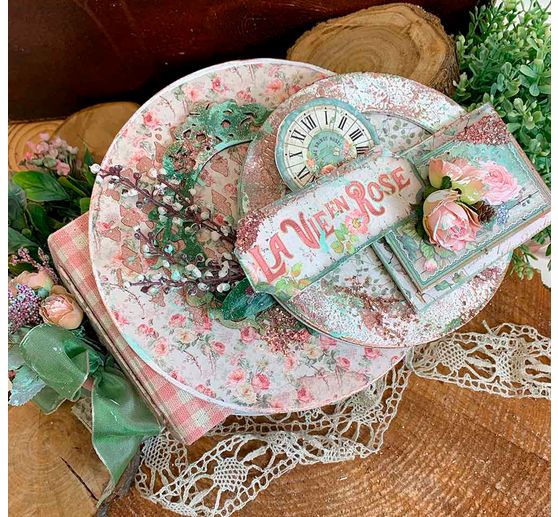 Scrapbook blok "House of Roses"