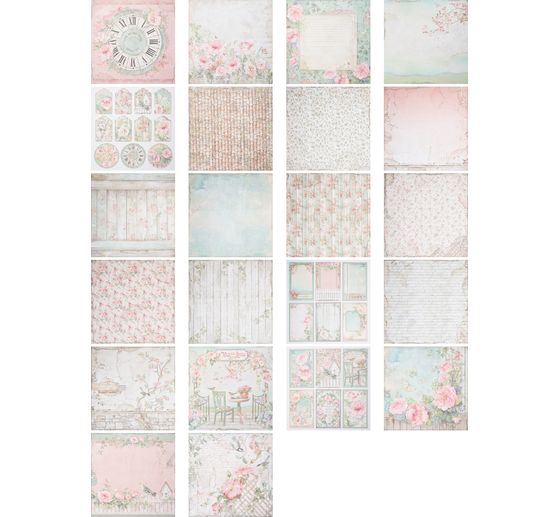 Scrapbook blok "House of Roses"