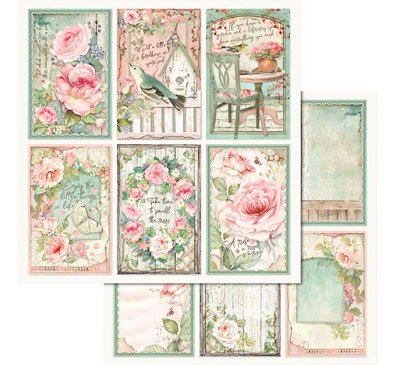 Scrapbook blok "House of Roses"